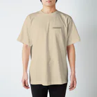 CHIKA＆NISSYのロゴTうさぎバックP スタンダードTシャツ