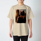 keipoohの貴族の愛した猫　シャムリ Regular Fit T-Shirt