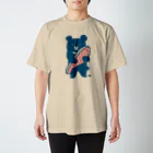 たかしまてつをの鮭熊 Regular Fit T-Shirt