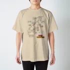 鶏小屋のSMD店長の日本 スタンダードTシャツ