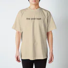 the average のかくかくロゴ（黒） Regular Fit T-Shirt