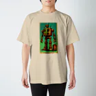 mirinconixの自由を求めるレトロなガラクタロボットくん Regular Fit T-Shirt