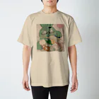 葉のうさぎのエビシくんお鍋 Regular Fit T-Shirt