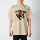 北仲ぐみのモザイク金魚　文字あり Regular Fit T-Shirt