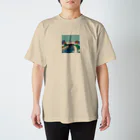 7センチの鴨  川 (朝) Regular Fit T-Shirt