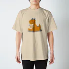 骨犬工房のお水を飲むかいじゅう スタンダードTシャツ