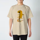 しっぽ王国のヒョウモントカゲモドキ スタンダードTシャツ