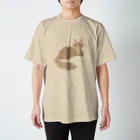 ねむいさかなのお店のドット　カコミスル Regular Fit T-Shirt