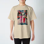 GYOZA＝JUSTICEの很高兴吃饺子ガール２ Regular Fit T-Shirt