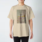 綾那のモチーフ：バラ Regular Fit T-Shirt