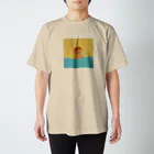 ゲンの夏、オレンジの水泳帽 スタンダードTシャツ