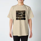 fruit de saisonの芸術的な服 Regular Fit T-Shirt