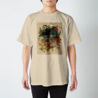 みすず / モリと歌う祭り人"モリノフクロウ"のモリといのちのカーニバル Regular Fit T-Shirt