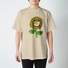 手描きＴシャツ seethesunのひまわりさん Regular Fit T-Shirt