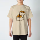 LINEスタンプ販売中ぱんのむにむにハムスター（カラー） Regular Fit T-Shirt