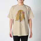 say の おみせの風の中の女の子 スタンダードTシャツ