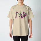 さとやま図案の色々な茄子 Regular Fit T-Shirt