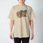 meiroのカラフルなシロクマ Regular Fit T-Shirt