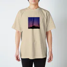 komainu新聞社の夕焼け Regular Fit T-Shirt