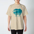 hodocoのガレリー　水色 Regular Fit T-Shirt