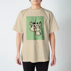 　さみたろの襲いかかるパンダ スタンダードTシャツ