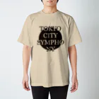 D-N-A Goods ShopのHINOMARU Black -TOKYO CITY SYMPHONY- Regular Fit T-Shirt