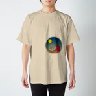 フトンナメクジのa full-moon night - オツキミ Regular Fit T-Shirt