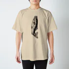 山口木材店のSAKE/鮭 no.1 Regular Fit T-Shirt