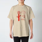 irikiのiriki red bird スタンダードTシャツ