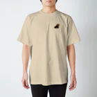 sukechan0000000のきりとられたワンコ スタンダードTシャツ
