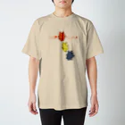 shirokumasaanのしろくま三色 Regular Fit T-Shirt