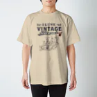 レトロサイクルのI LOVE VINTAGE BICYCLE-ROADBIKE スタンダードTシャツ