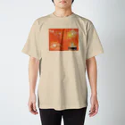 日本の妖怪&スピリチュアルの数秘&カラー(2オレンジ) Regular Fit T-Shirt