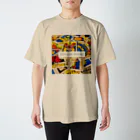 TONAMI NAOKIのタロット物販ブースのTONAMI NAOKI LOGO スタンダードTシャツ