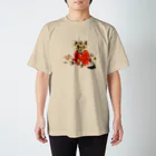 Yuki Kurosawaのレトロなガール スタンダードTシャツ