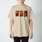 猫飯店の猪鹿蝶 Regular Fit T-Shirt