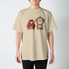 locus-loquaxの猿と蟹 スタンダードTシャツ