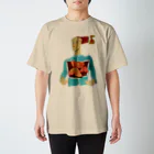 木澤洋一　絵のグッズの心臓が３つある人 スタンダードTシャツ