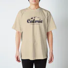 ハマダ豆丸:mmmrのカロリー摂取・ネイビー Regular Fit T-Shirt