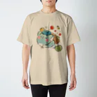 じんねこショップのお出かけじんねこ スタンダードTシャツ