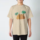 めんこラボ。のなかよしハムハム Regular Fit T-Shirt