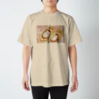 花と雲のおともだちのはりねずみベイビーズ Regular Fit T-Shirt