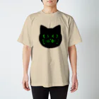 oppohonpoの黒猫ｍｅｏｗ！ スタンダードTシャツ