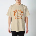 Kpyhnのキェキェ(orange) スタンダードTシャツ