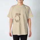 きとんずらいふのアルパカの鳴き声？ スタンダードTシャツ