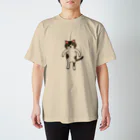 ねこのごまおはぎの新・ねこのごまおはぎ スタンダードTシャツ