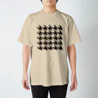 TATEYAMAのHoundtooth 3 スタンダードTシャツ