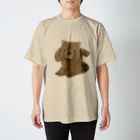 So-suppeのウォンバット体重測定W Regular Fit T-Shirt