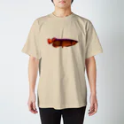 wooofactoryの金のアロワナ Regular Fit T-Shirt