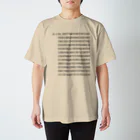 線流の嘘円周率 Regular Fit T-Shirt